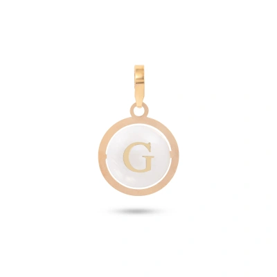آویز گردنبند طلا زنانه حرف G