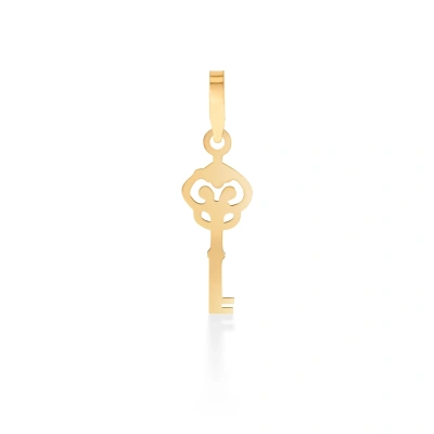 آویز گردنبند طلا 18عیار طرح کلید GP0456