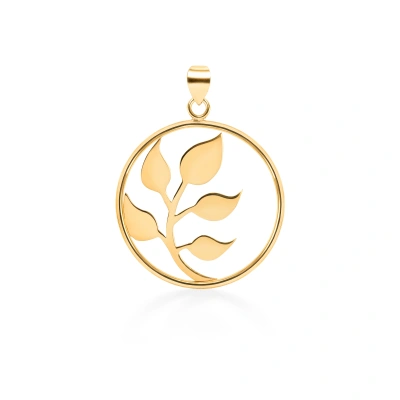 آویز گردنبند طلا 18عیار ریخته GP0400