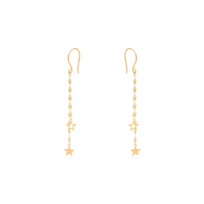 گوشواره طلا 18عیار عصائی GE0301