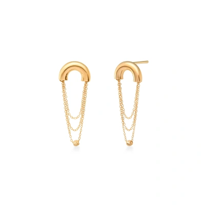 گوشواره طلا آویزدار GE0275