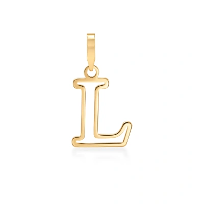 آویز گردنبند طلا حرف L کد GP0473