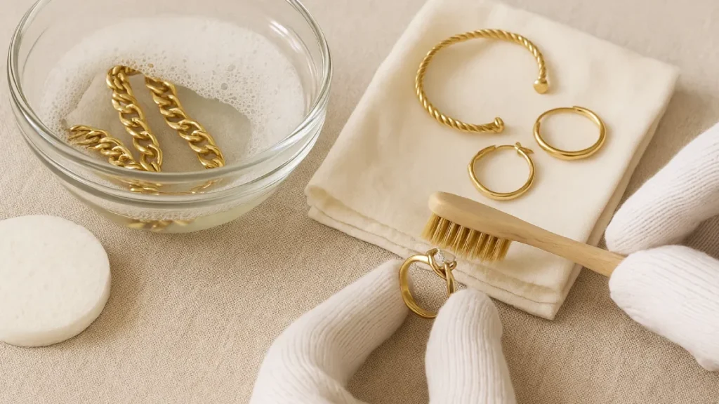 راهکارهای براق کردن طلا