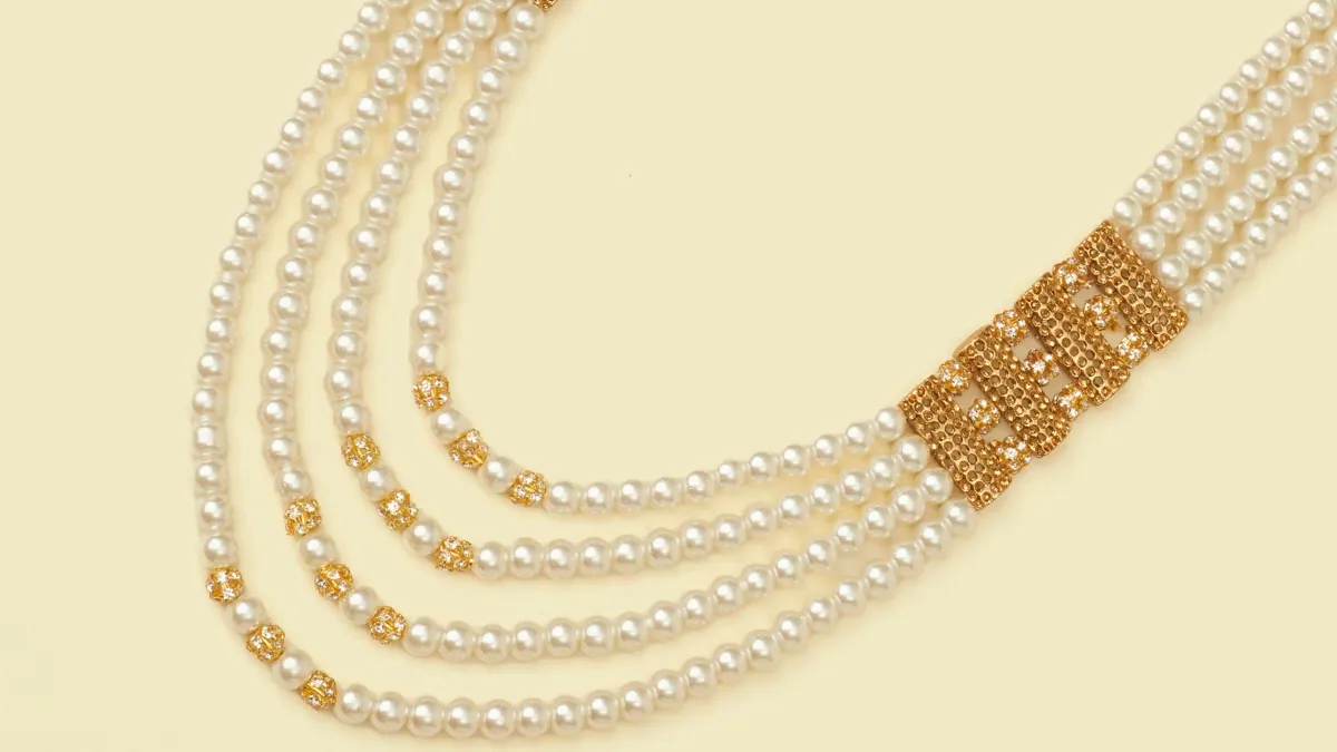 زیباترین مدل گردنبند مروارید