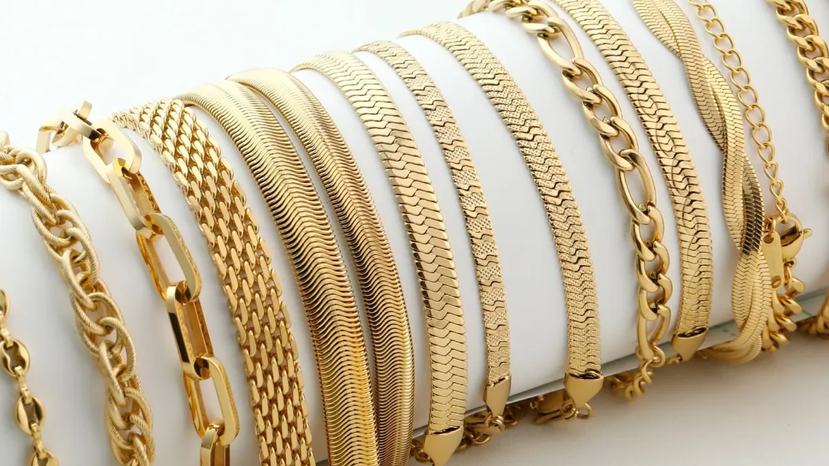 اندازه گیری دستبند طلا