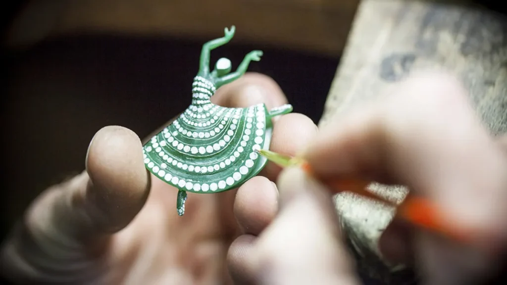 سنجاق بالرینا برند ونکلیف (Ballerina Brooch)