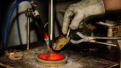 بوته ذوب طلا