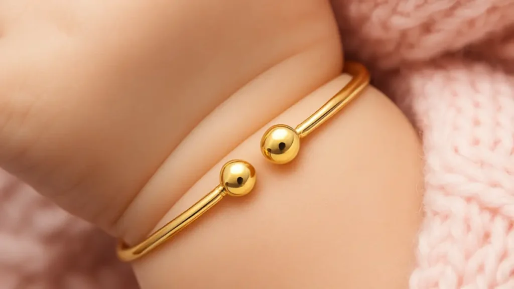 سایز النگوی طلای نوزاد